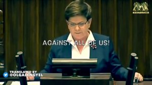 Poland's prime minister B. Szydlo DESTROYS the elites and political correctness