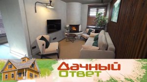 "Дачный ответ": Кухня и гостиная в нестандартом пространстве с камином и буфетом