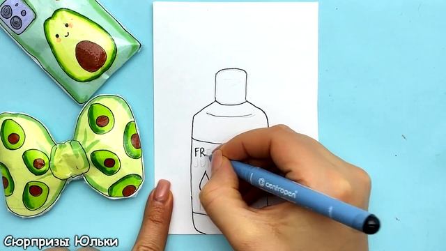 Как сделать Авокадо бокс для Лалафанфан | Сюрпризы Юльки DIY Утябокс