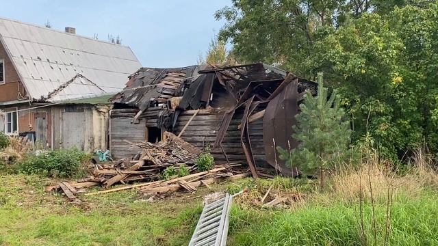 Разборка Довоенного Дома, Довоенный Дом, Разрушаем Старый Дом, Разборка Дома, Как Разобрать Дом