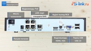 Обзор на готовый комплект видеонаблюдения Ps-Link KIT-A502IP-POE на 2 внутренние 5Mp камеры