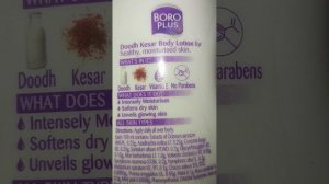 Boro Plus Doodh Kesar Body lotion review/Best body lotion for winter