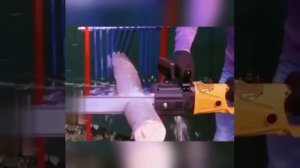 Простая приспособа для пилки дров