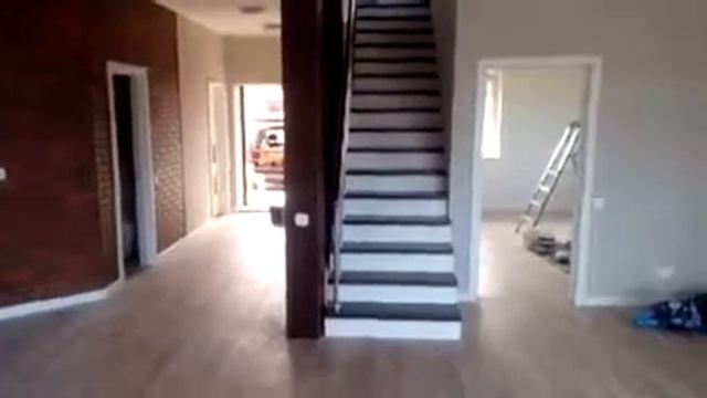 Прямая маршевая Лестница на металлокаркасе смотреть онлайн