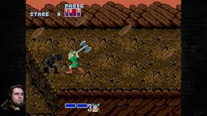 Golden Axe - ретро прохождение игры на SEGA | Золотая Секира на СЕГА