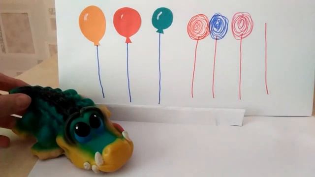 Рисуй со мной! Воздушные шарики. Занятие для детей 2,5 - 3,5 лет. #простымисловами смотреть онлайн