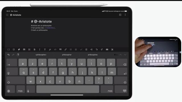 Obsidian Mobile - découverte d'Obsidian sur iPad смотреть онлайн