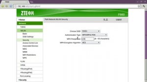 configuration modem Zte f660
