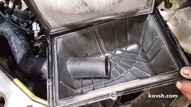 Что происходит с воздушным фильтром, когда забывают про его замену, Ford Courier 1.8D смотреть онлайн