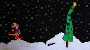 Динозавры С Новым годом!