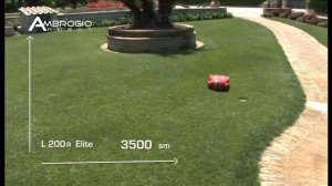 Робот-газонокосилка видео Caiman Ambrogio L200 Elite