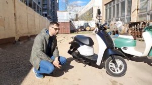 Сравнительный обзор на скутеры из Японии в ретро стиле. HONDA GIORNO vs HONDA TODAY.