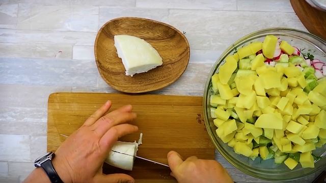 Вегетарианская Окрошка смотреть онлайн