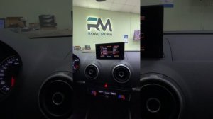 Audi A3 2015 камера заднего вида на заводской монитор