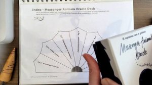 Using dowsing charts with the Messenger Animals Oracle Deck - Lesson 10