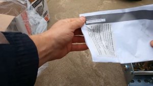 Купил ручную лебёдку ЛБ-540 на Aliexpress. Распаковка посылки.