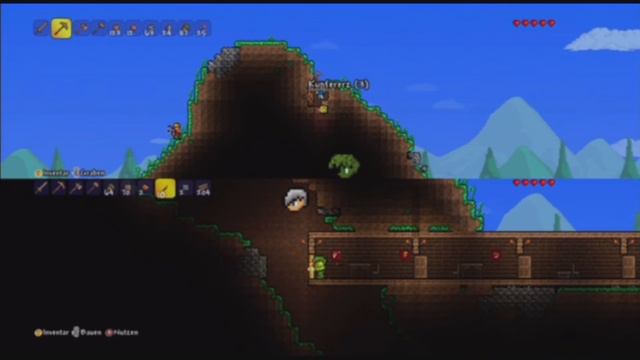 Terraria: Split-Screen - Let's Play, Deutsch, Teil 1 смотреть онлайн