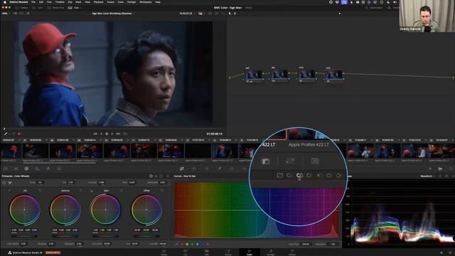 Красим короткометражный фильм в Davinci Resolve