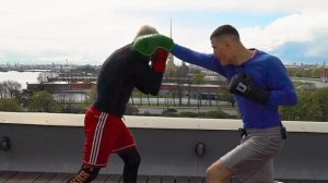 Глухая защита в боксе. Что делать? Снятие блока и атака. Обучающее видео. Братья Воробьевы.