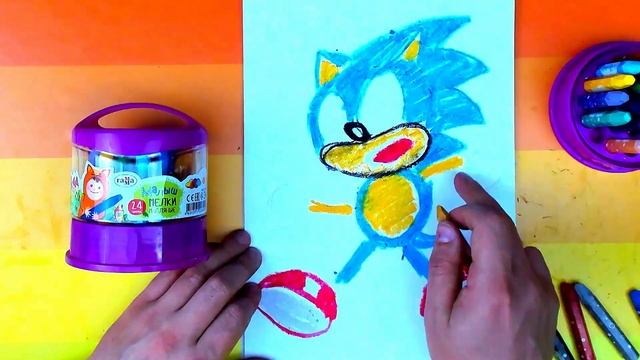 Как нарисовать Соника EXE / sonic exe смотреть онлайн