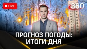 Метеострим 360. Временное потепление:  вернутся ли холода| Илич. Итоги дня