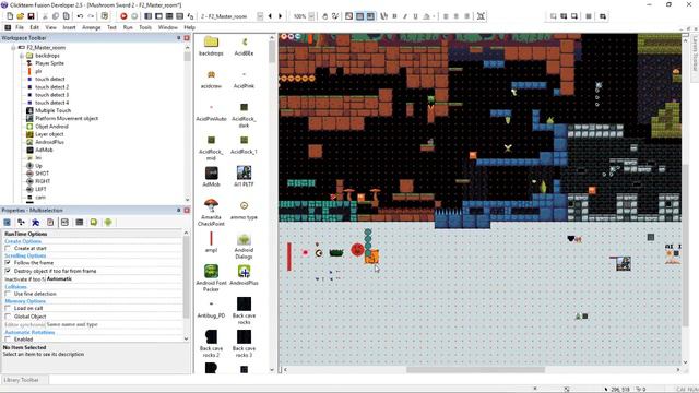 Making android metroidvania (Mushroom Sword 2) with   CF 2.5 смотреть онлайн