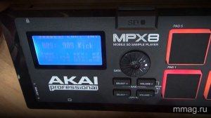 mmag.ru: AKAI MPX8 компактный сэмплер, видео обзор и демо