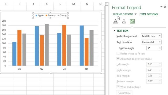 Excel - Chart Legend Font Size - Episode 1794