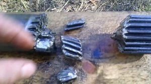 Урал лесовоз замена полуоси в полевых условиях