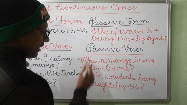 How to change Active to passive voice for Past Continuous tense || Yes/no questions || voice. смотреть онлайн