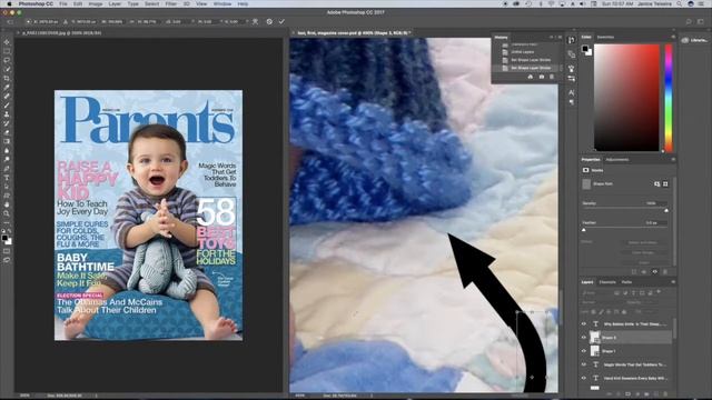 Video 6 5 Level 1 - Photoshop CC Tutorial - Create a Magazine Cover смотреть онлайн