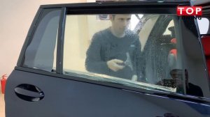 Тонировка BMW X7 задняя полусфера