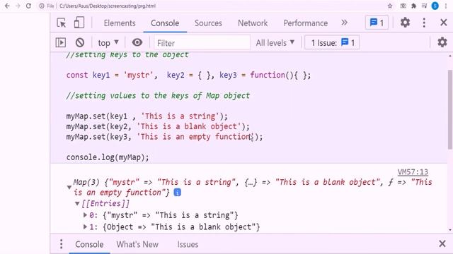 30. Map Object | Javascript tutorial for beginners | Javascript full course