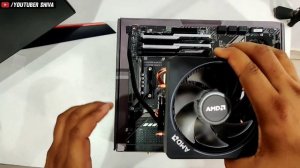 How To Install AMD CPU in Motherboard (Hindi) ? CPU Cooler Fan Kaise Lagaye ? PC Build Guide Part 1