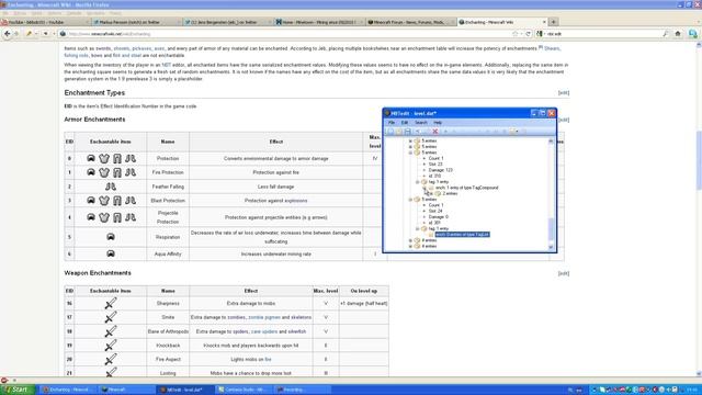 Minecraft - Enchantment hack with NBT editor and more! смотреть онлайн