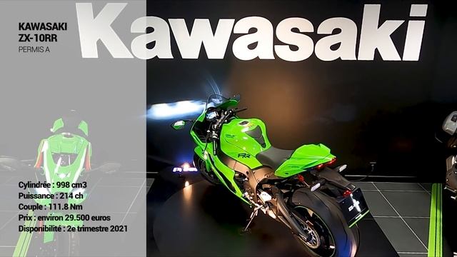 Nouveautés motos Kawasaki 2021 смотреть онлайн