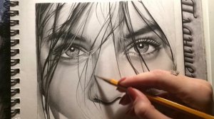 портрет карандашом