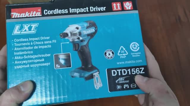Обзор на Импакт Makita DTD156Z