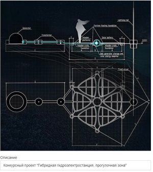 Прогулочная платформа. Гибридная силовая установка.