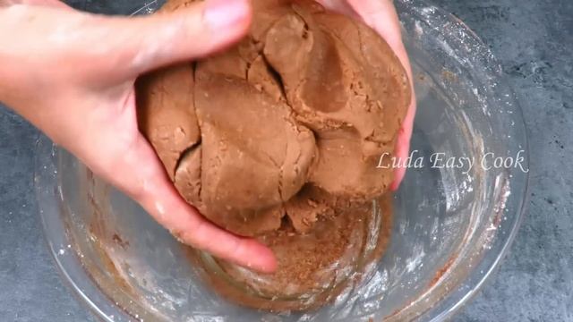 ПЕСОЧНОЕ ПЕЧЕНЬЕ с шоколадно-кофейным вкусом быстро к чаю к кофе Люда Изи Кук Выпечка cookies печив