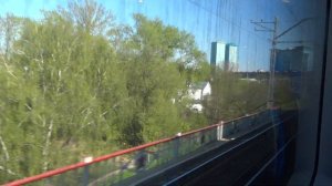 Ласточка ЭС2Г-124 МЦД2, ст. Тушино - о.п. Покровское -Стрешнево