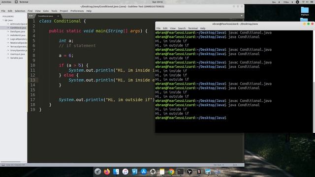 16-Conditionals (Else Statement) in Java: Java beginner Tutorial in Hindi смотреть онлайн