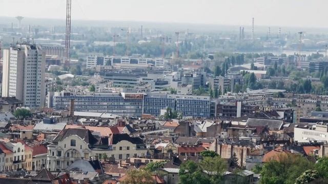 Budapest - Citadel view around смотреть онлайн