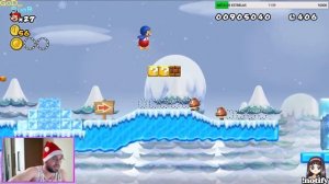 Newer Super Mario Bros Wii- Newer Holiday Special- HACK- WII #1. Live- 0041