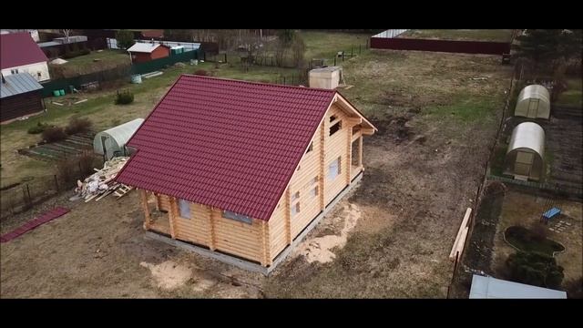ДОМ ИЗ БРЕВНА С ЭРКЕРОМ "Барский 128"