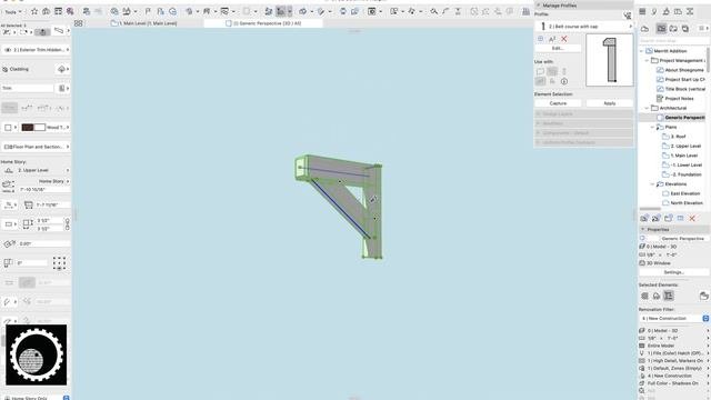 Archicad Tutorial #91: Exterior Trim Techniques