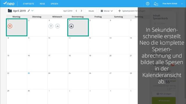 SO ... ERSTELLEN SIE EINE AUTOMATISCHE SPESENABRECHNUNG - KDS Neo 19.2 смотреть онлайн