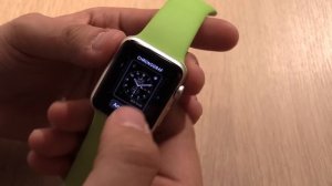 Apple Watch Sport 38mm Green | Hands-on | English