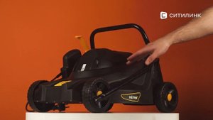 Обзор электрической газонокосилки Huter ELM-1100 | Ситилинк