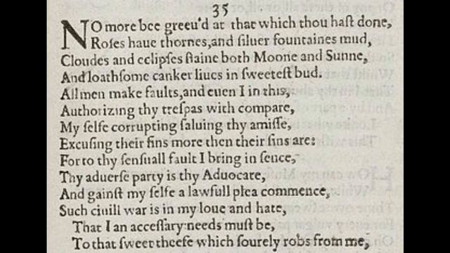 SONNETS 31-40 OF 154 WILLIAM SHAKESPEARE смотреть онлайн